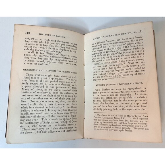 Scripture Baptism; Its Mode & Subjects, Ashbel G Fairfield D.D. 1858 - Picture 8 of 10